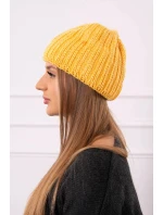 Dámská hořčicová čepice Rebeka K345