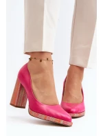 Lodičky Na Podpatku Laura Messi 2746 Růžové
