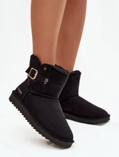 Dámské Sněhule S Přezkou Wrangler 20253091.25Y Černé