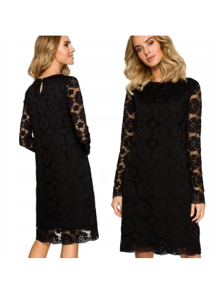 Dámské šaty M406 Černá - MOE