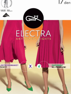 Hladké dámské punčochové kalhoty ELECTRA - 17 DEN - 5