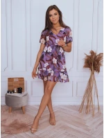 SONNIA fialové šaty FashionStreet EY1812 SONNIA fialové šaty FashionStreet EY1812