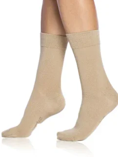 Dámské bambusové ponožky BAMBUS LADIES COMFORT SOCKS - BELLINDA - béžová