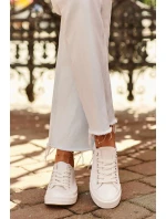 Klasické Dámské Tenisky Big Star NN274285 Bílé