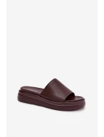 Dámské nazouváky na platformě Tanelisse