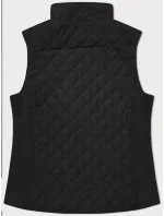 Černá dámská vesta s pružnými vsadkami J Style (11Z8152) Černá dámská vesta s pružnými vsadkami J Style (11Z8152)