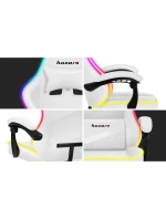 Herní židle Huzaro Force 4.4 RGB White