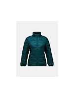 Dámská péřová bunda PEAK PERFORMANCE W Helium Down Jacket, zelená barva Dámská péřová bunda PEAK PERFORMANCE W Helium Down Jacket, zelená barva