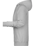 Daiber 8023 Dámská raglánová mikina s kapucí 02.8023 grey heather Daiber 8023 Dámská raglánová mikina s kapucí 02.8023 grey heather
