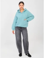 Mikina NS BL NS2566.15 tyrkysová