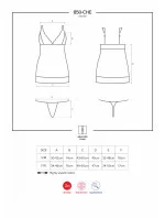 Jemná košilka 850 - CHE - Obsessive Jemná košilka 850 - CHE - Obsessive