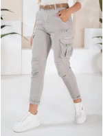 Dámské kalhoty CARGOIF grey FashionStreet UY2711