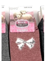 WiK 002 Angora Dámské ponožky 358 35-42