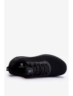 Klasické pánské sportovní boty černé McBraun