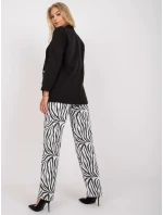 Dámské sako DHJ MA 15621 černé Dámské sako DHJ MA 15621 černé