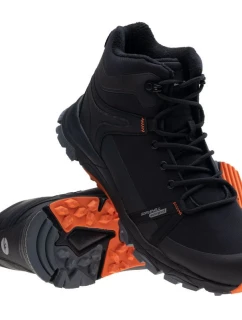 Pánské kotníkové sportovní boty Himba Mid Wp M 92800330734 Černá s oranžovou - Hi-Tec