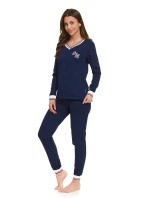 Dámské pyžamo 4504 blue plus - Doctornap