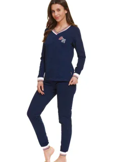 Dámské pyžamo 4504 blue plus - Doctornap