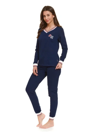 Dámské pyžamo 4504 blue plus - Doctornap