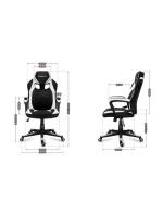 Herní židle Huzaro Force 2.5 White Mesh Herní židle Huzaro Force 2.5 White Mesh