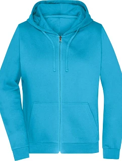 Daiber JN 755 Dámská mikina s kapucí 02.0755 turquoise