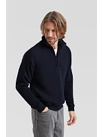 Fruit of the Loom Premium Zip Neck Sweat Mikina s 1/4 zipem 16.2032 bottle green