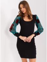 Šaty RV SK 7353.10x černá Šaty RV SK 7353.10x černá