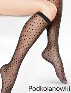 Tenké dámské podkolenky PUNTINA