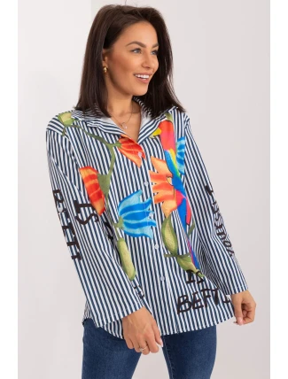 Košile s dlouhým rukávem model 194187 Italy Moda Košile s dlouhým rukávem model 194187 Italy Moda