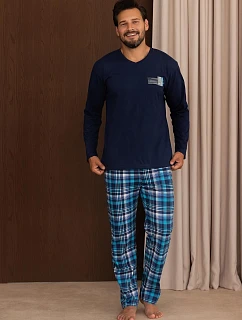 Pyžamo Regina 6011, dlouhé rukávy, velikosti M–2XL