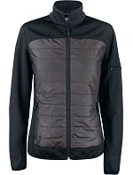 Clique Custer Jacket Women Dámská reflexní hybridní bunda 67.0934 black/reflective Clique Custer Jacket Women Dámská reflexní hybridní bunda 67.0934 black/reflective