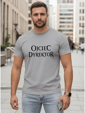 Pánské klasické tričko s nápisy bavlna šedá FashionStreet NX5144R Pánské klasické tričko s nápisy bavlna šedá FashionStreet NX5144R