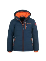 Dětská lyžařská bunda Trollkids Hemsedal Snow Jacket XT mystic blue/orange hardy blue (513-142)