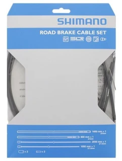 Sada brzdového lanka a pancíře SHIMANO z teflonového materiálu pro silniční brzdy