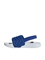 Dětské žabky adidas Adilette Estrap 2.0, bílo-modré, HQ9196