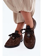 Dámské barefoot polobotky z přírodního semiše D&A CR62-3460 hnědé Dámské barefoot polobotky z přírodního semiše D&A CR62-3460 hnědé