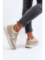 Dámské eko kožené tenisky béžové Vinelli Dámské eko kožené tenisky béžové Vinelli