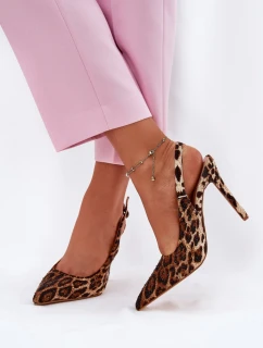 Sandály na podpatku model 214487 Step in style