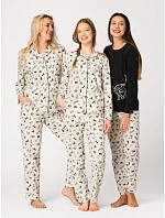 Pyžamo Key LNS 923 B26 dlouhé rukávy XS–XL