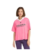 Adidas Tiro Q4 dámské tričko růžové JN2747 Adidas Tiro Q4 dámské tričko růžové JN2747