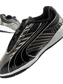 Puma dětské sportovní tenisky V-S2 Goalgetter trendy silver dětské