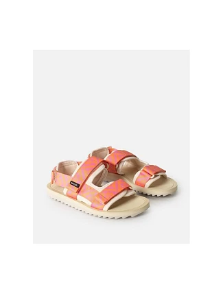 Plážové žabky RIP CURL Newquay Bloom Open Toe-Girl, tyrkysové Plážové žabky RIP CURL Newquay Bloom Open Toe-Girl, tyrkysové