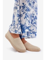 Dámské Espadrilky S Pletením Vinceza 13624 Béžové