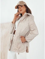 Dámská bunda parka BEGET béžová FashionStreet TY4263