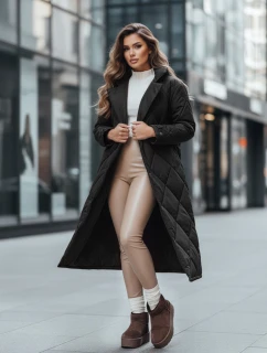 Dámská zimní bunda WARMISSA prošívaná černá FashionStreet TY4916z