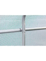 ZAHRADNÍ TUNEL 300x600x200 cm PE KONSTRUKCE ZELENÁ OCEL