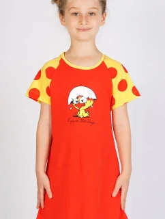 Dětská noční košile s krátkým rukávem Malé kuře