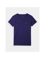 Dámské bavlněné tričko slim 4F 4FWMM00TTSHF2255-31S