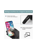 Rockbros zimní cyklistické rukavice černé 2XL