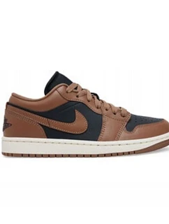 Dámské boty pro mladé Air Jordan 1 Low Brown - DC0774-021